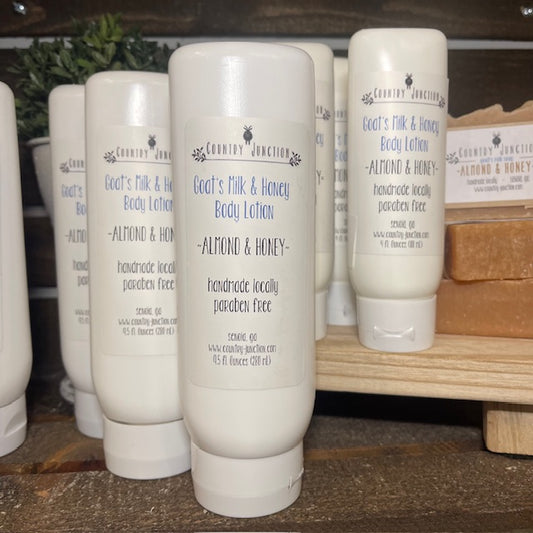 Goat’s Milk & Honey Body Lotion, Almond & Honey