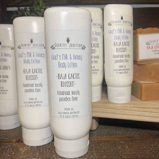 Goat's Milk & Honey Body Lotion, Baja Cactus Blossom