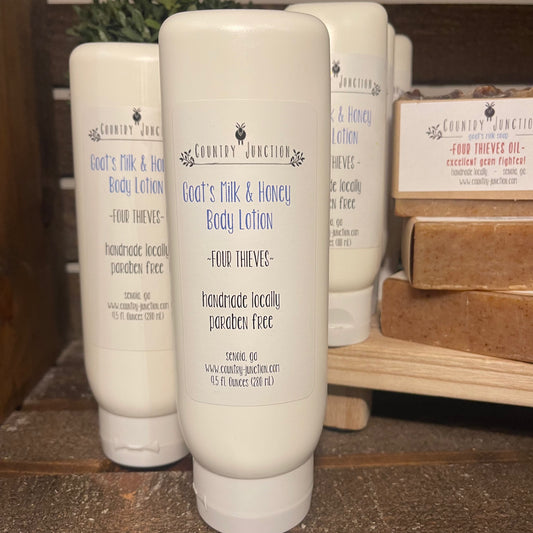 Goat's Milk & Honey Body Lotion, Four Thieves