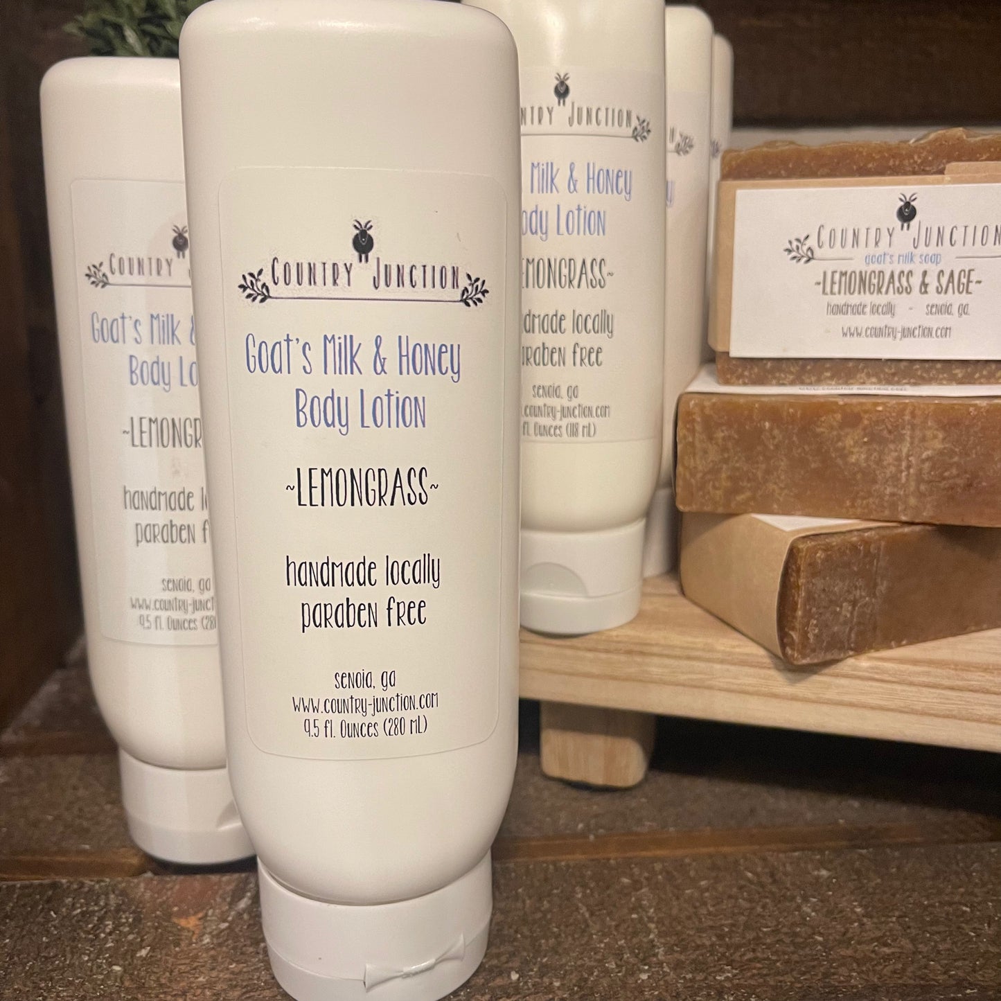 Goat’s Milk & Honey Body Lotion – Lemongrass