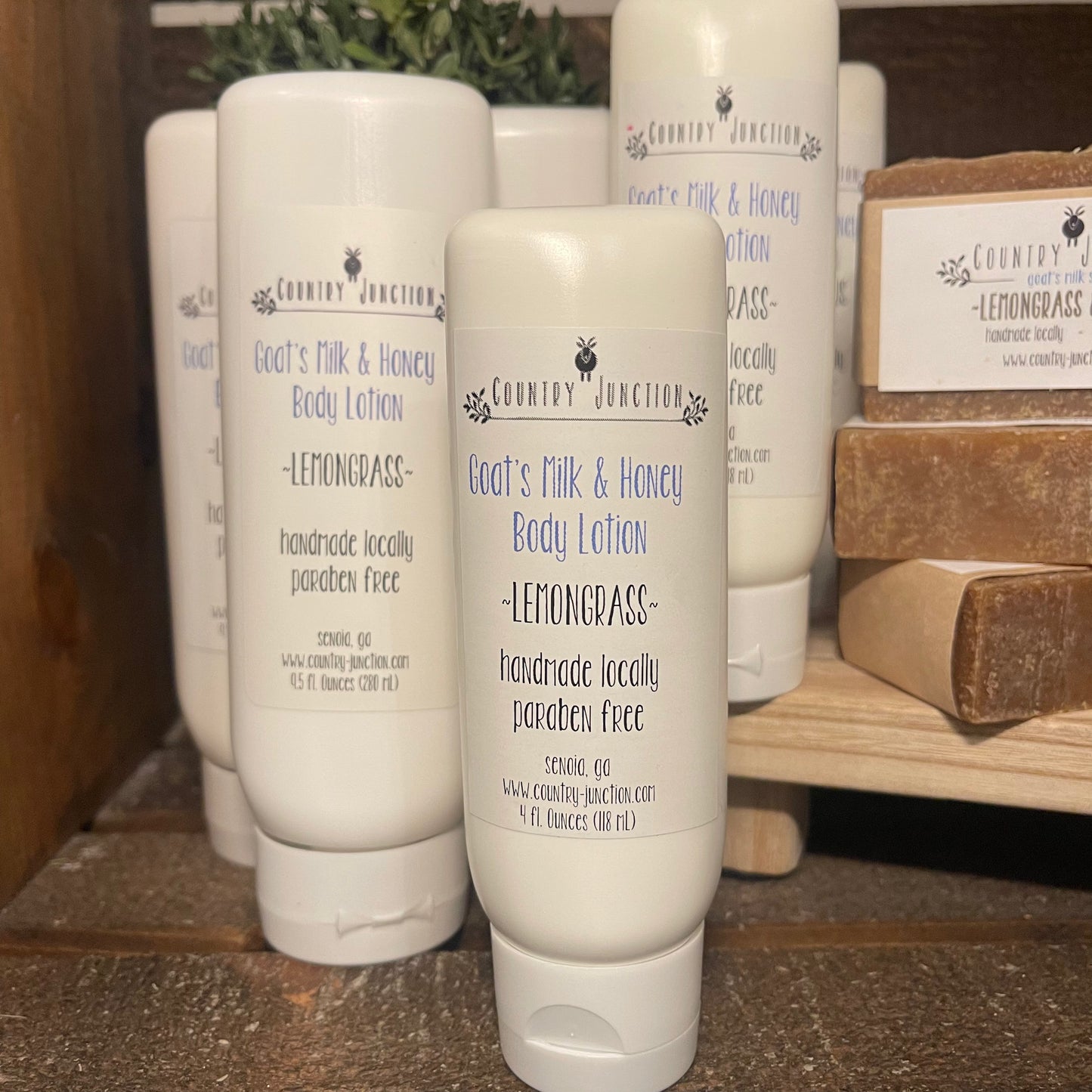Goat’s Milk & Honey Body Lotion – Lemongrass