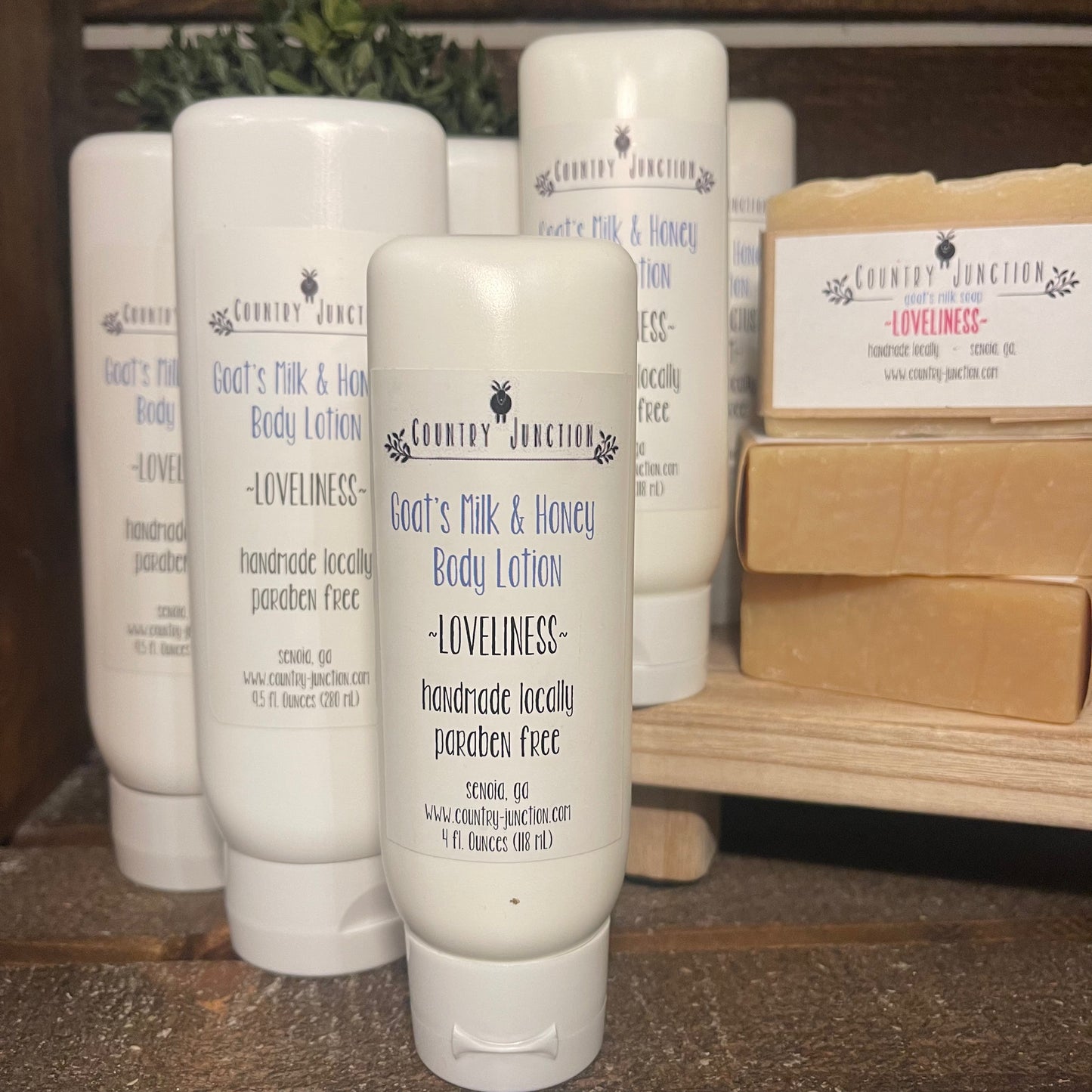 Goat's Milk & Honey Body Lotion – Loveliness