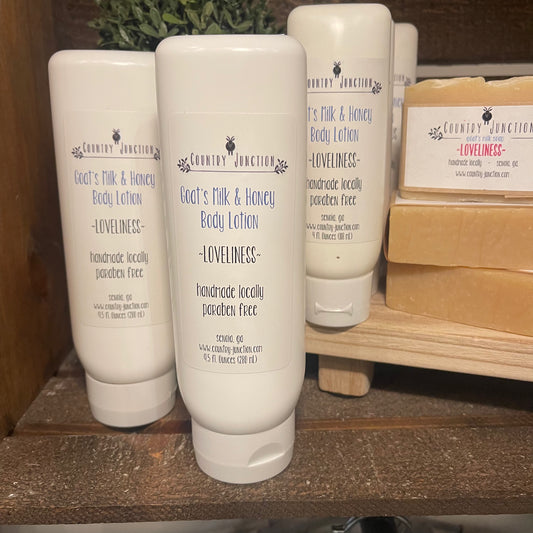 Goat's Milk & Honey Body Lotion, Loveliness