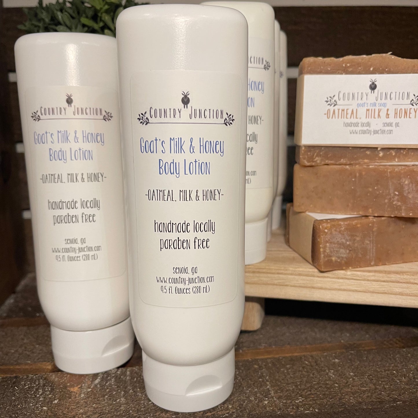 Goat’s Milk & Honey Body Lotion – Oatmeal, Milk, & Honey