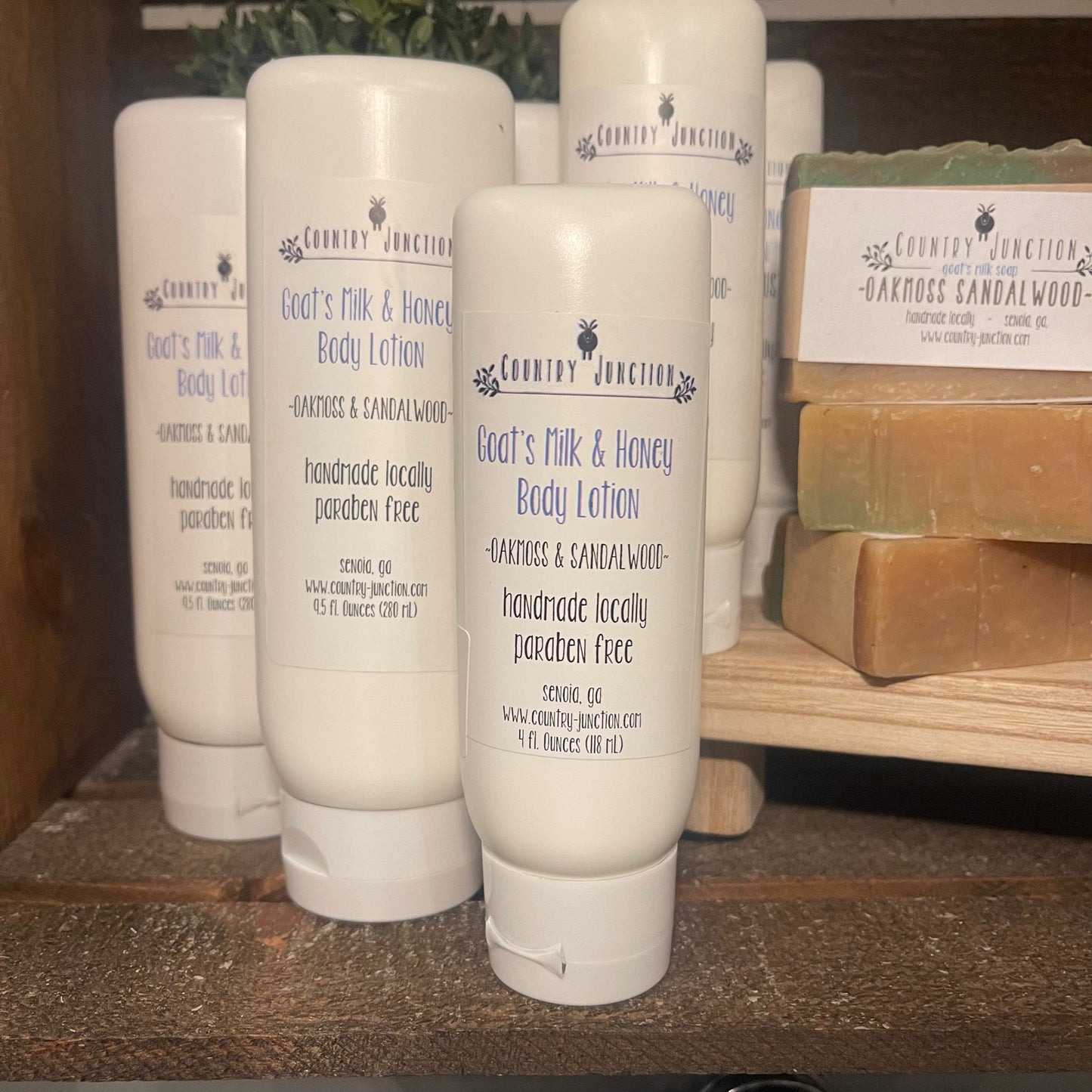 Goat’s Milk & Honey Body Lotion - Oakmoss & Sandalwood