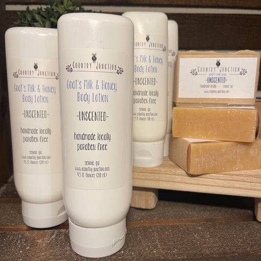 Goat’s Milk & Honey Body Lotion, Unscented