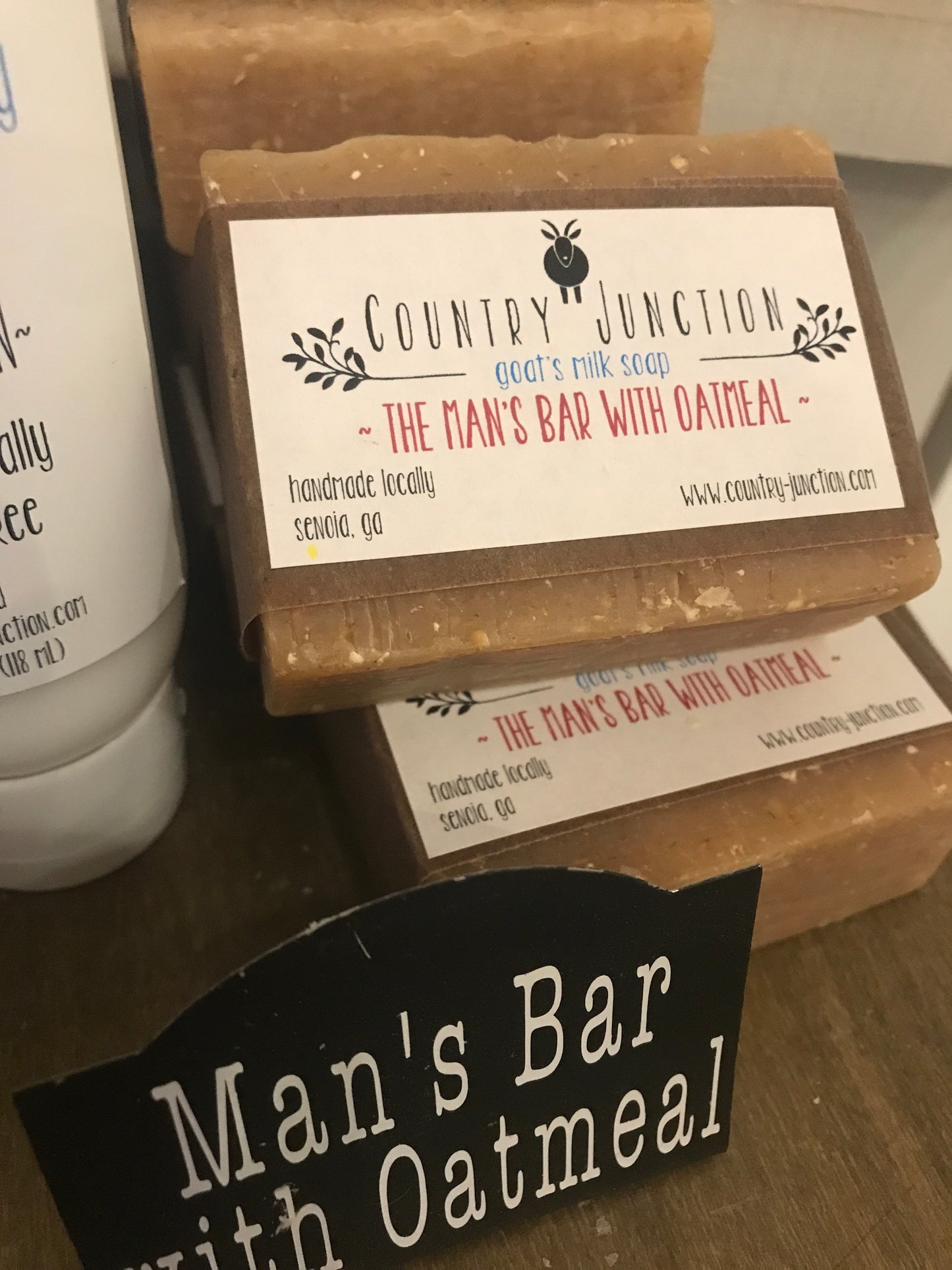 Man's Bar with Oatmeal