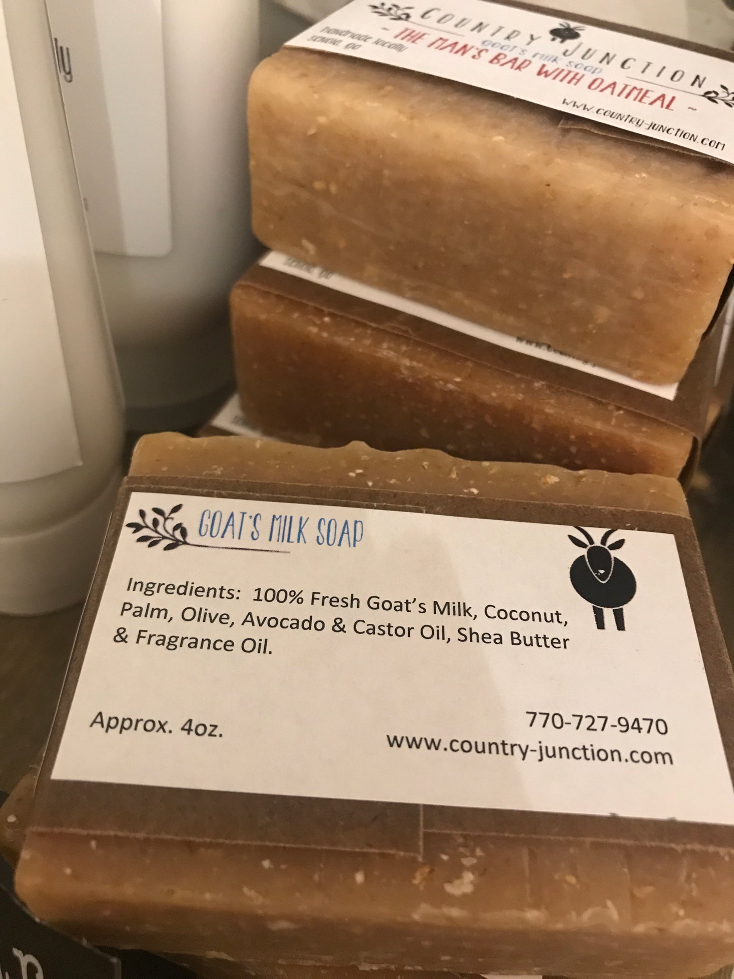 Man's Bar with Oatmeal