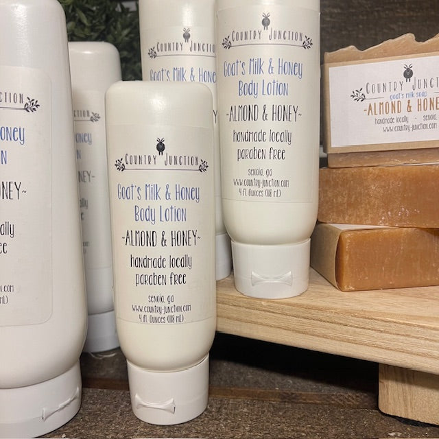 Goat’s Milk & Honey Body Lotion – Almond & Honey