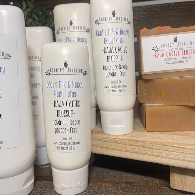 Goat's Milk & Honey Body Lotion – Baja Cactus Blossom