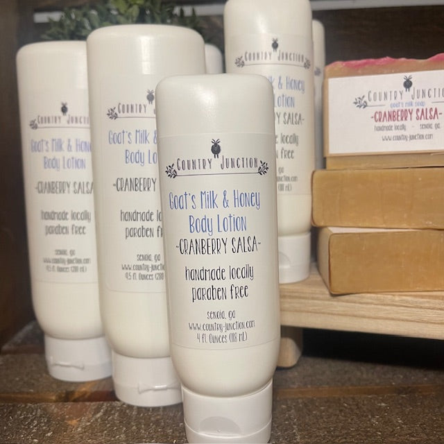 Goat's Milk & Honey Body Lotion – Cranberry Salsa