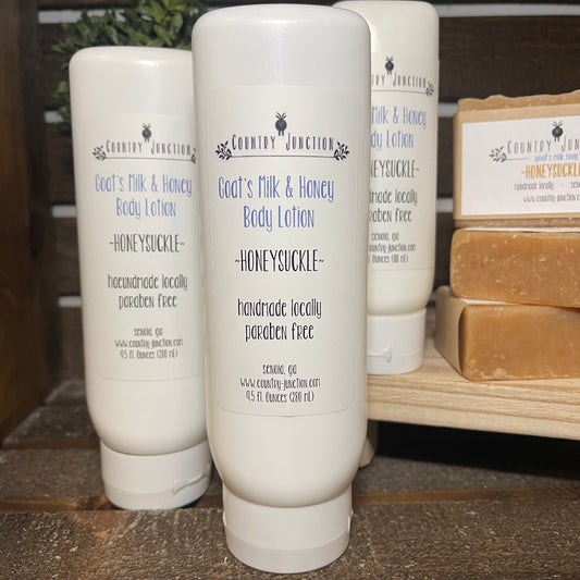 Goat’s Milk & Honey Body Lotion – Honeysuckle