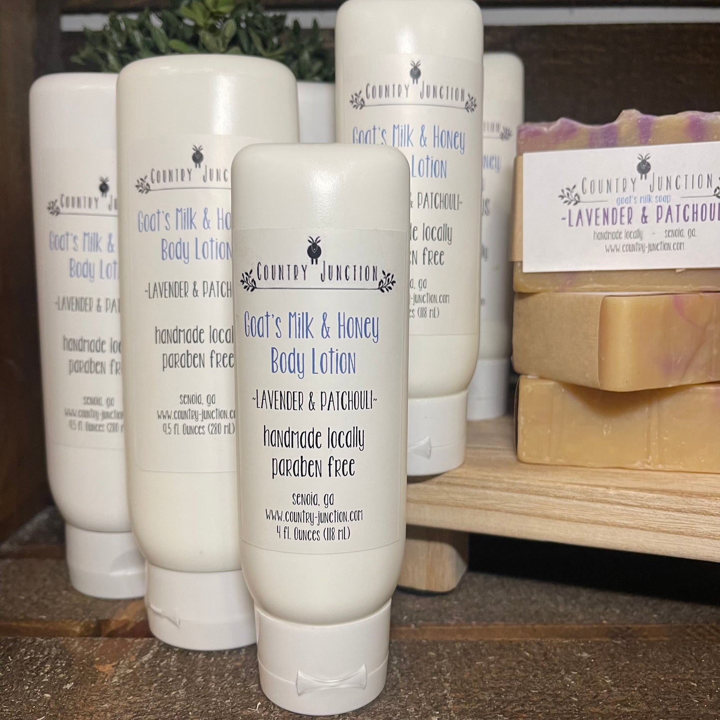 Goat’s Milk & Honey Body Lotion – Lavender & Patchouli