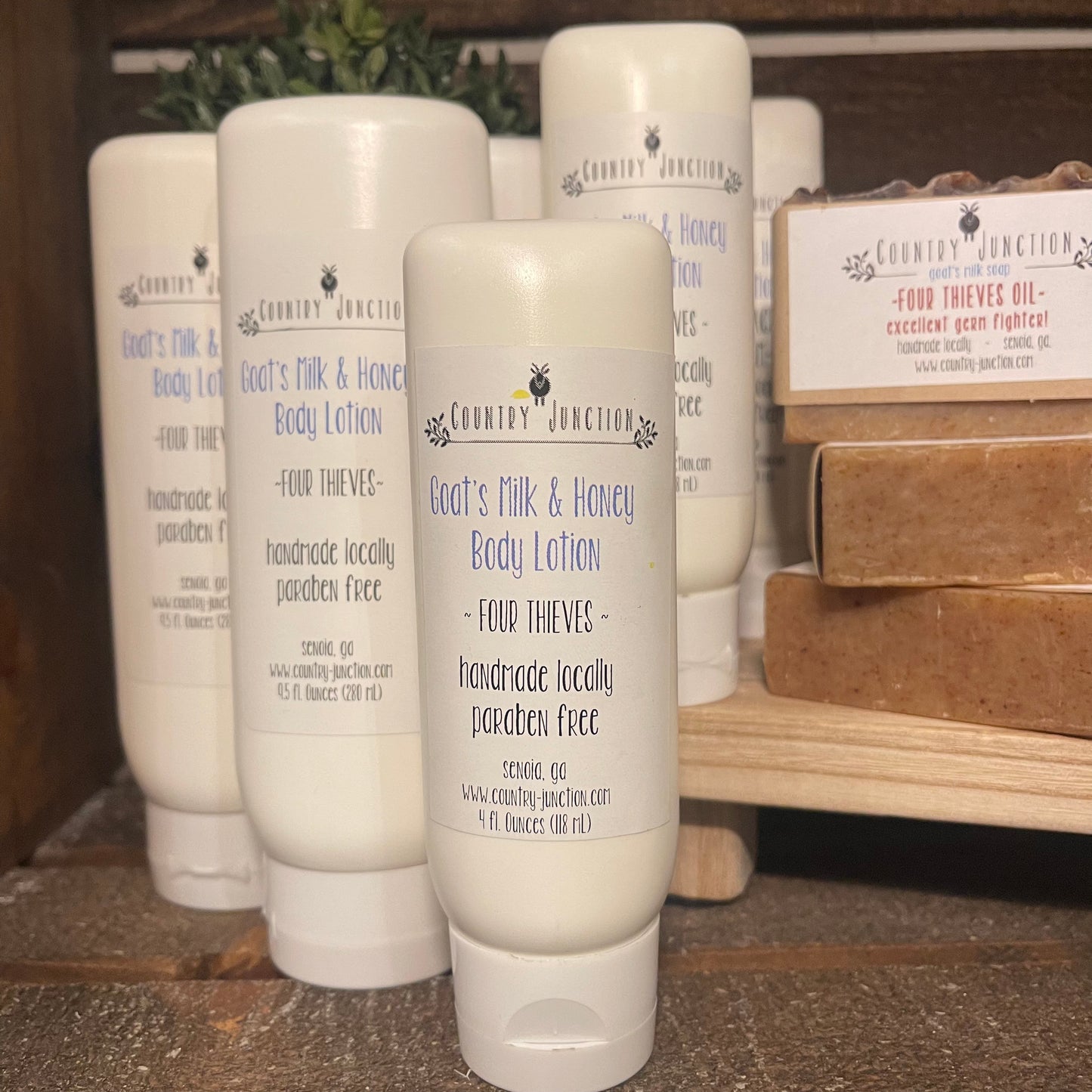 Goat's Milk & Honey Body Lotion – Four Thieves