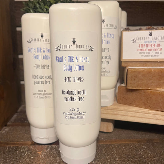 Goat's Milk & Honey Body Lotion – Four Thieves