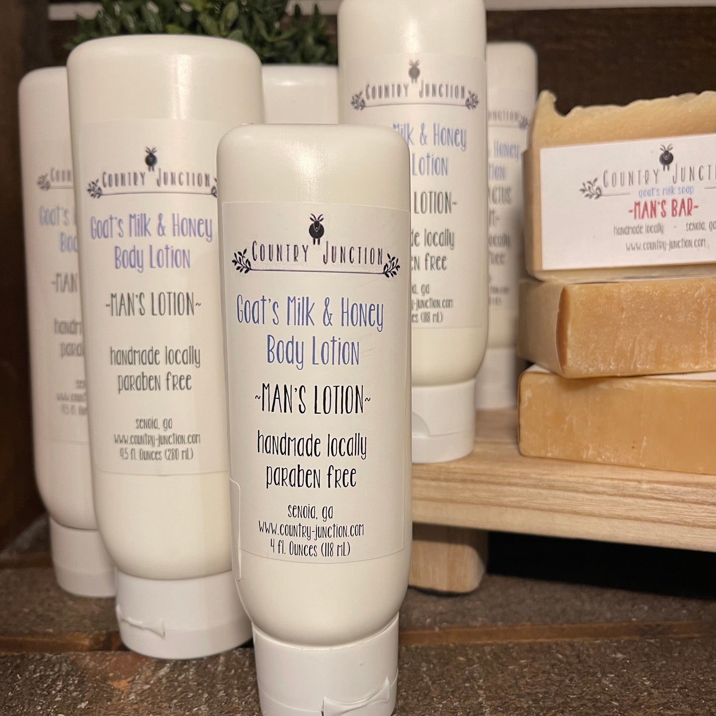 Goat’s Milk & Honey Body Lotion – Man's Lotion