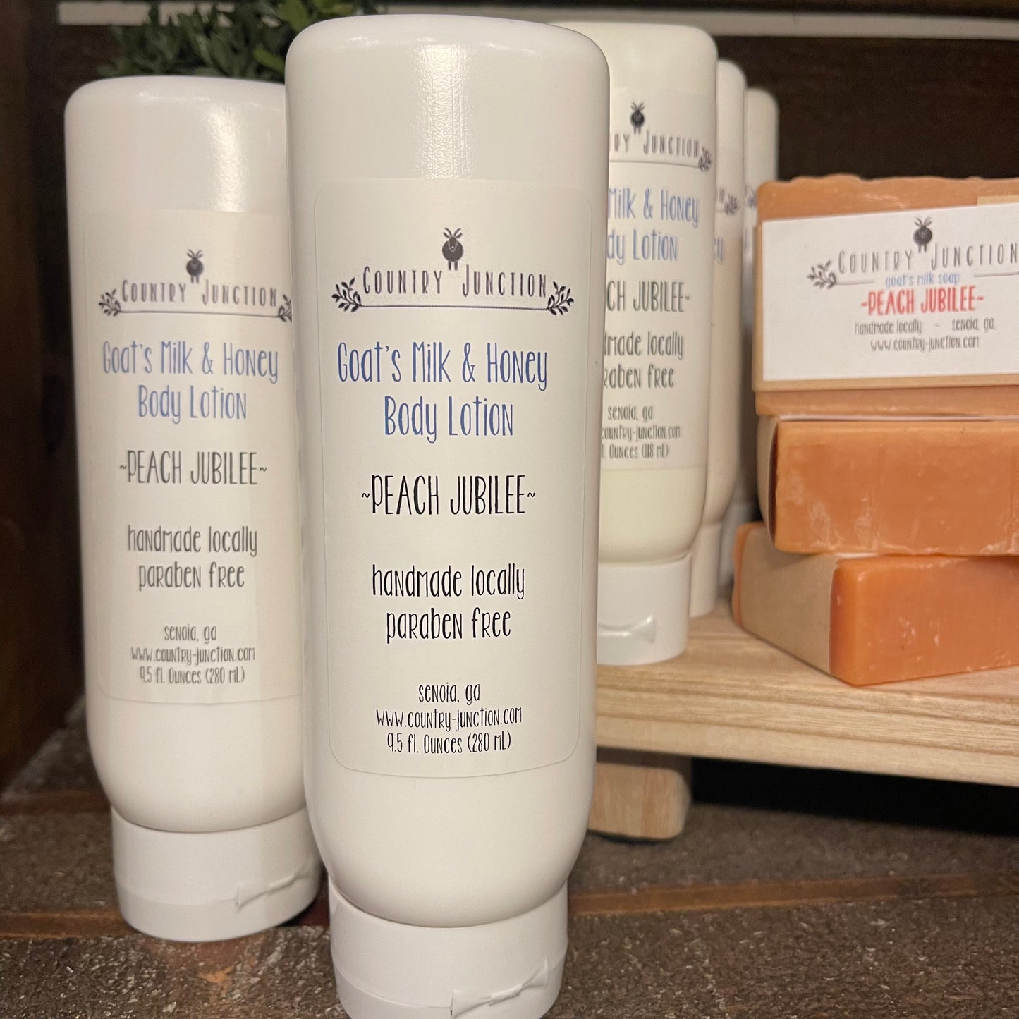 Goat’s Milk & Honey Body Lotion – Peach Jubilee