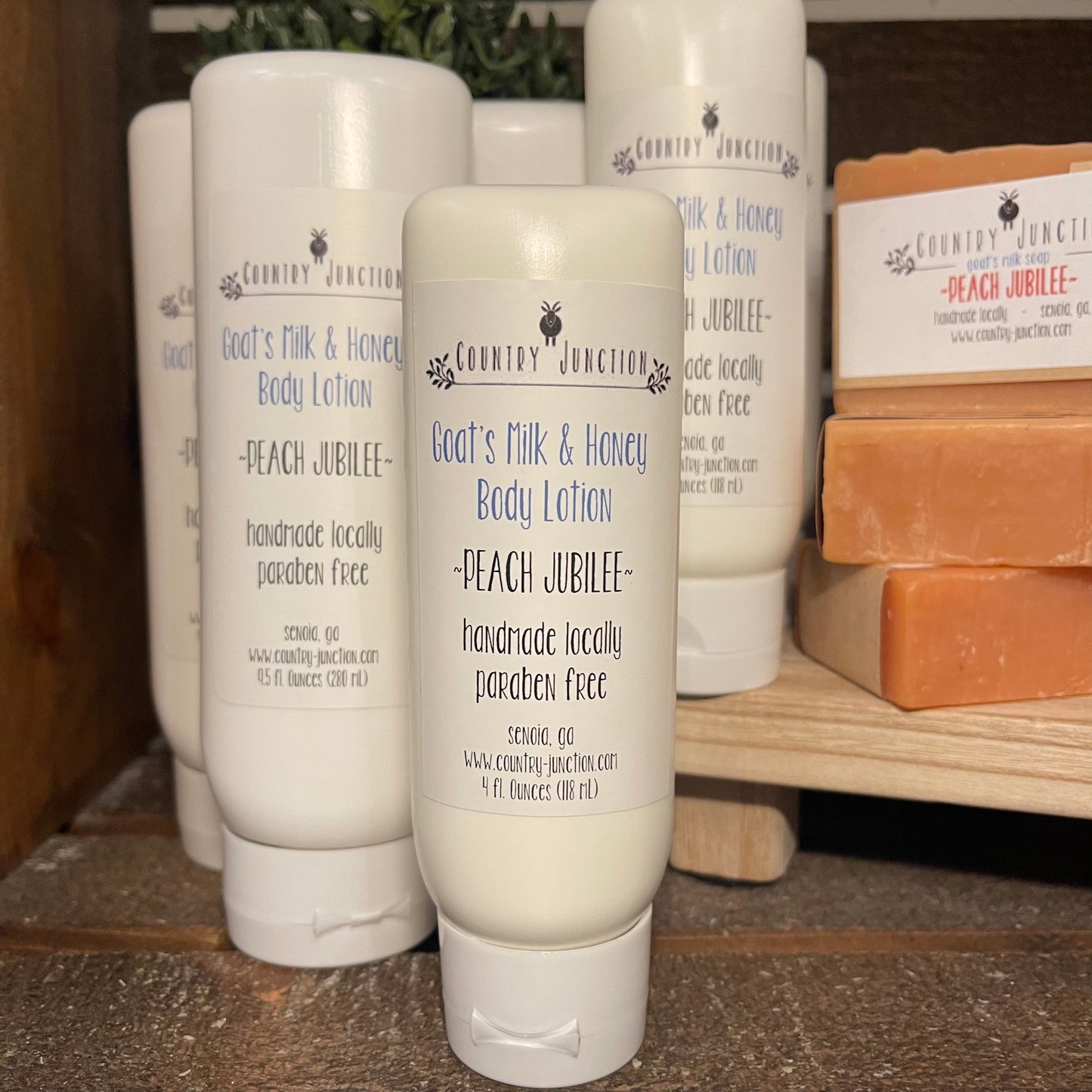 Goat’s Milk & Honey Body Lotion – Peach Jubilee