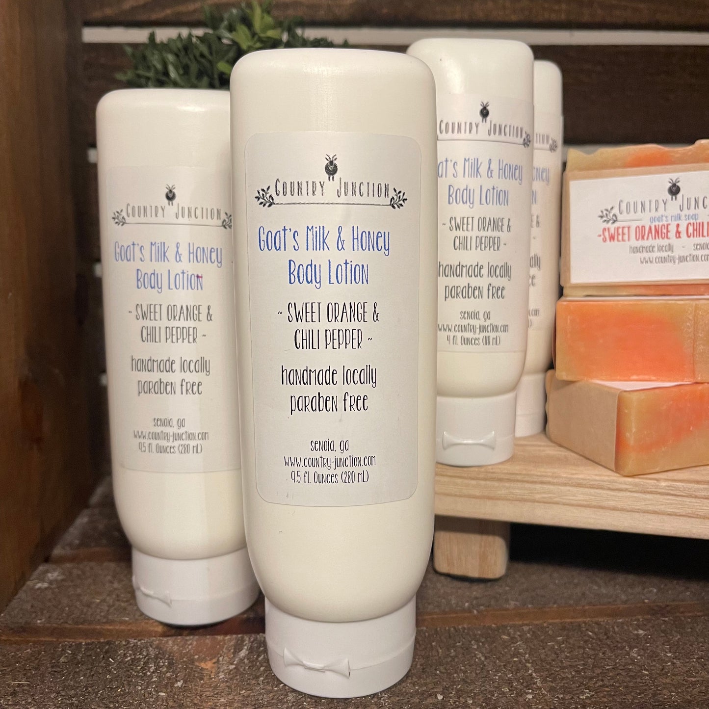 Goat’s Milk & Honey Body Lotion – Sweet Orange & Chili Pepper